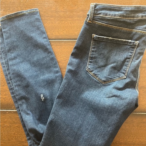 2/$88 NWOT L’AGENCE CHANTAL SKINNY JEANS IN DARK VINTAGE SZ 26 ( HAS STRETCH) - Picture 6 of 6